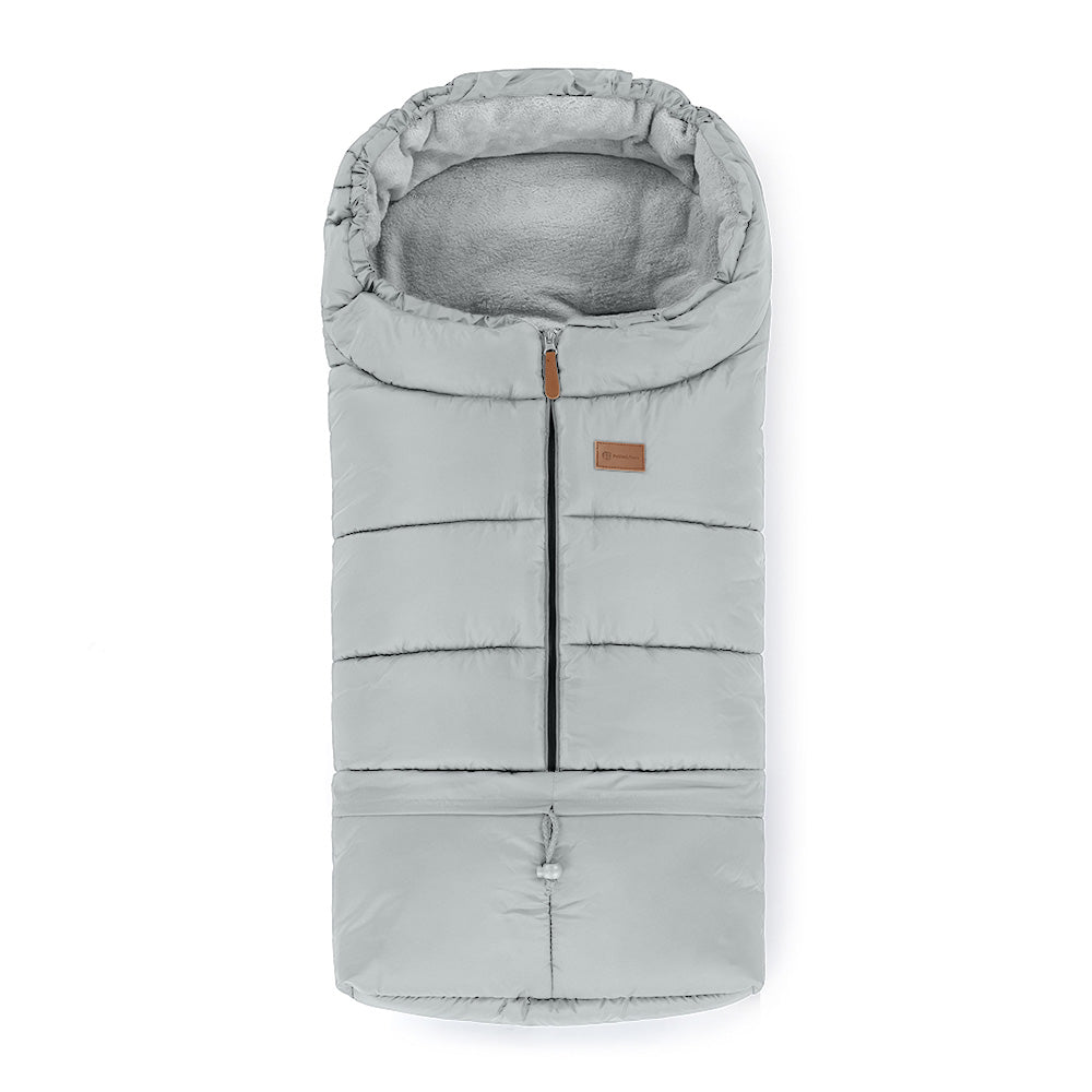 PETITE&MARS Footmuff Jibot 3 u 1 zimska vreća za kolica, Quiet Grey