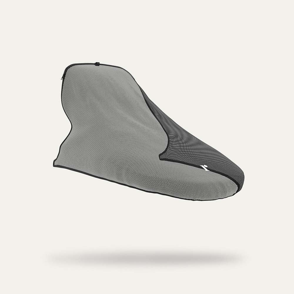 REDSBABY AERON/ONIX COSY zaštitna mrežica protiv komaraca za košaru, Black