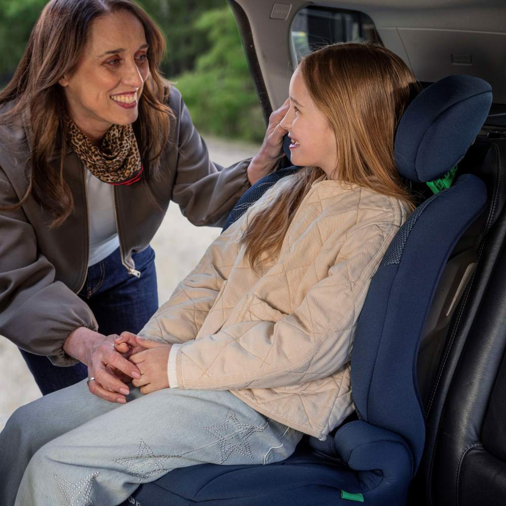 Kinderkraft autosjedalica Comfort Up 2 plus i-Size 9-36 kg (76-150 cm) bez Isofix-a, Beige