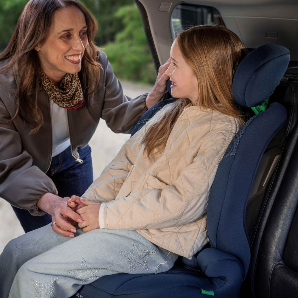 Kinderkraft autosjedalica Comfort Up 2 plus i-Size 9-36 kg (76-150 cm) bez Isofix-a, Navy