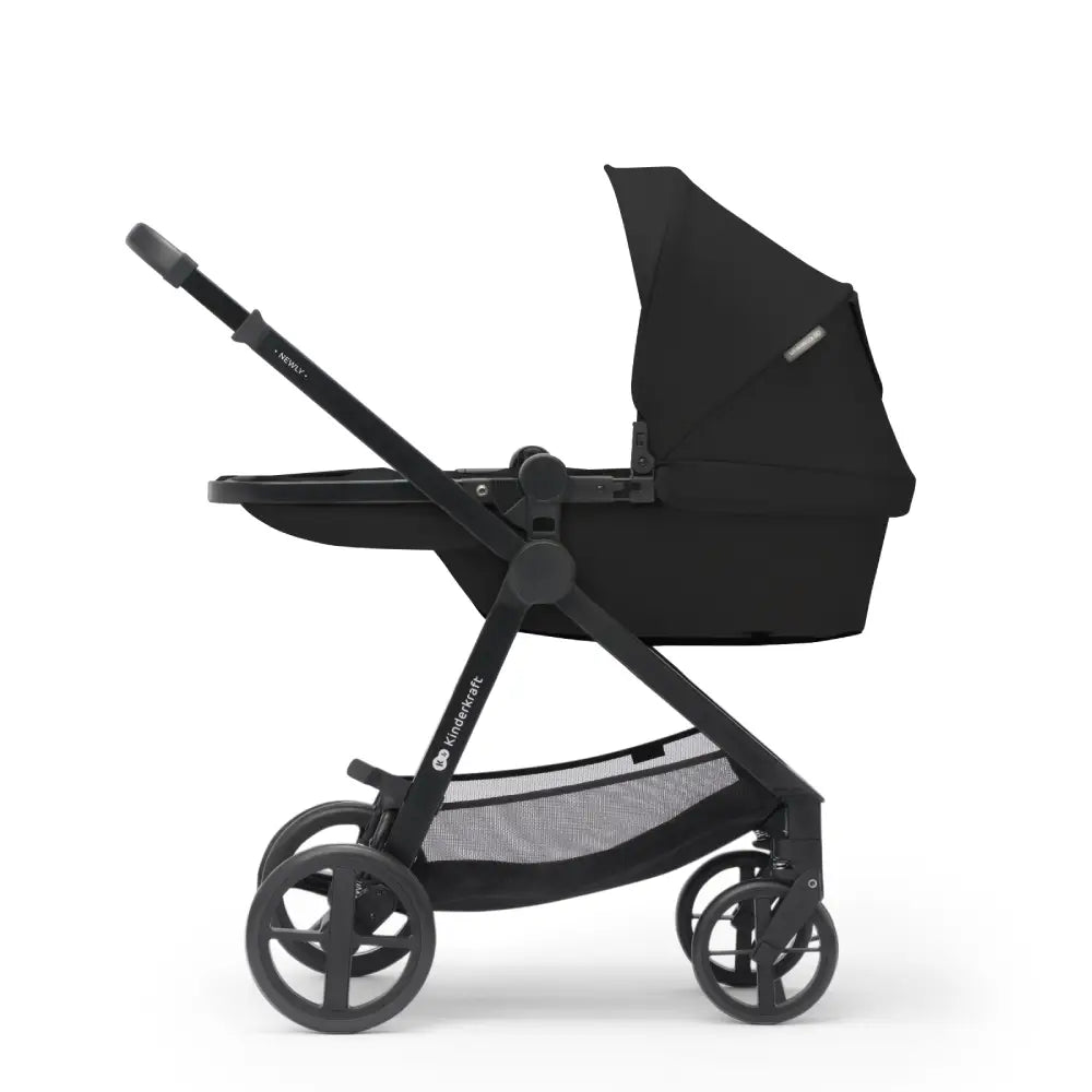 Kinderkraft Kolica NEWLY 3u1 MINK PRO, classic black