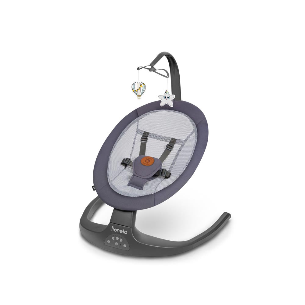 Lionelo električna ljuljačka 2u1 Ralf, Grey Graphite