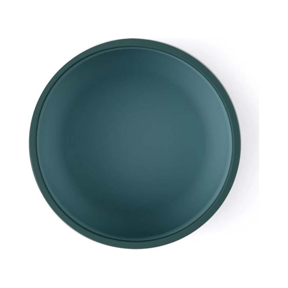PETITE&MARS Silikonska zdjelica s vakuumom 450 ml Take&Match 6 m+, Misty Green