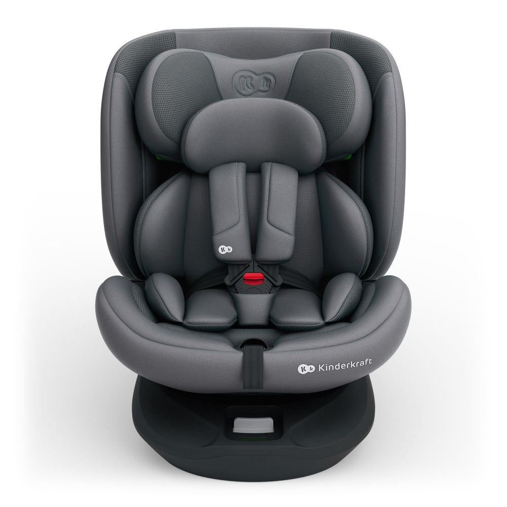 Kinderkraft I-GROW 2 PLUS i-Size autosjedalica 0-36 kg (40-150 cm) 360, siva