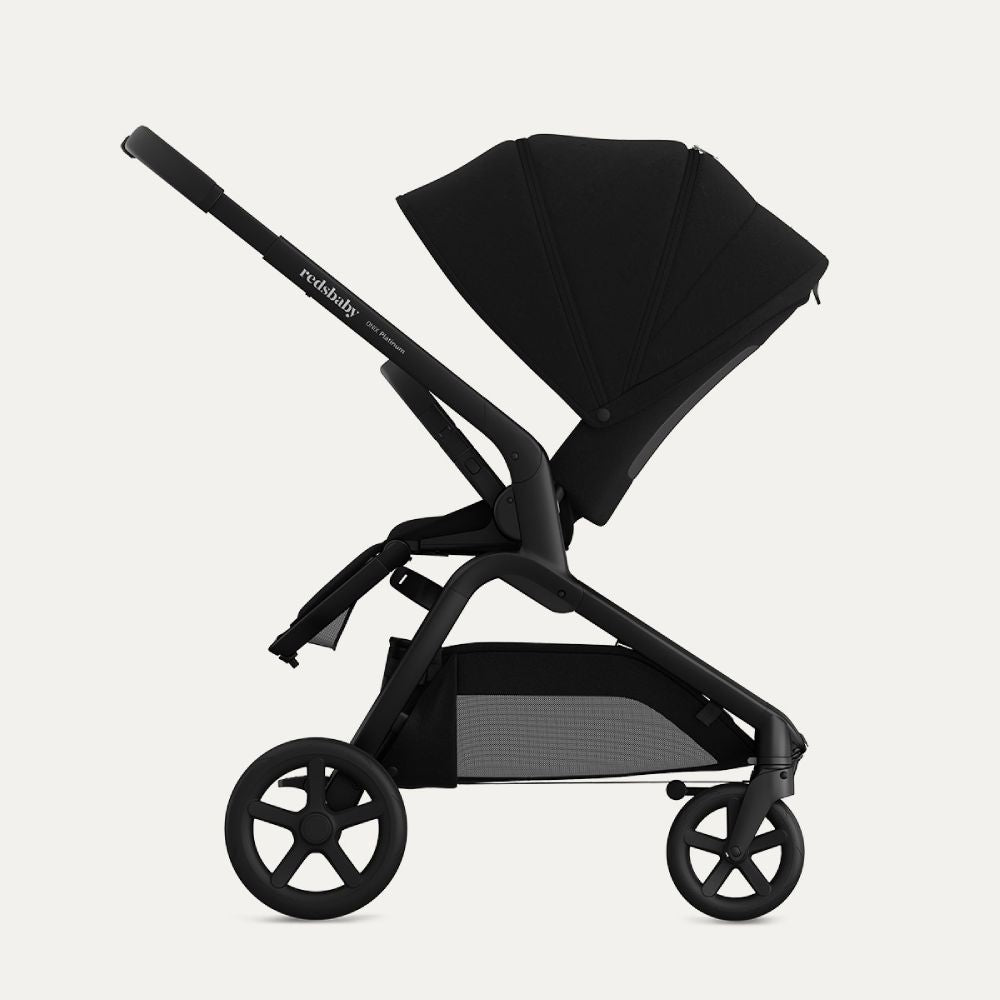 REDSBABY ONIX kolica, Platinum Black Twill 4u1 B