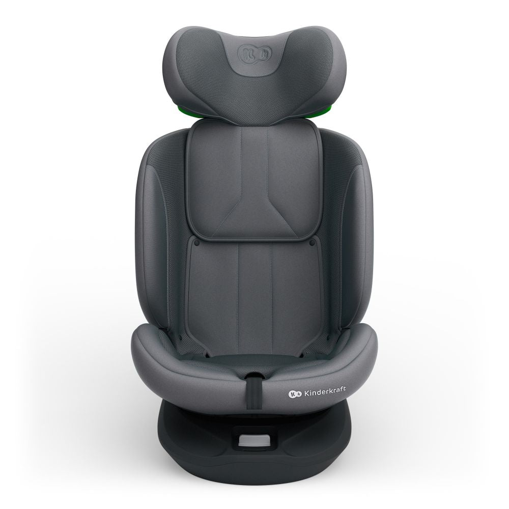 Kinderkraft I-GROW 2 PLUS i-Size autosjedalica 0-36 kg (40-150 cm) 360, siva