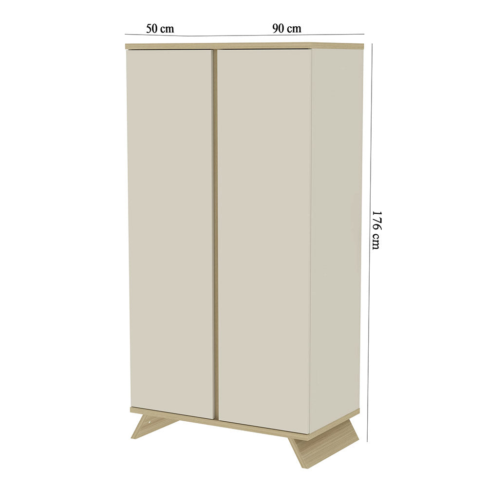 Faktum Sienna ormar s 2 vrata, Cashmere