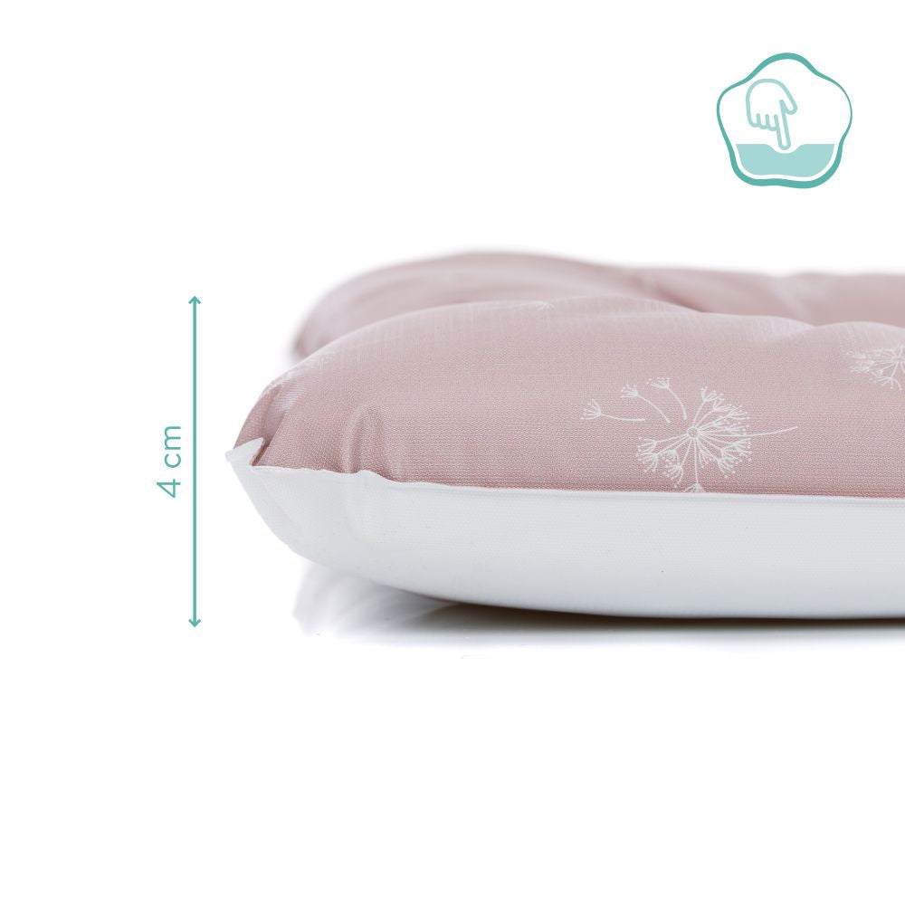 Fillikid podloga za prematanje luxe soft 50x70x4 cm, Dandelion Pink