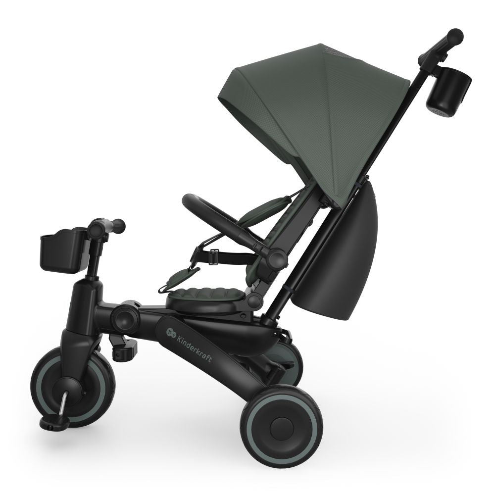 Kinderkraft Sklopivi tricikl JAZZ 3, Green