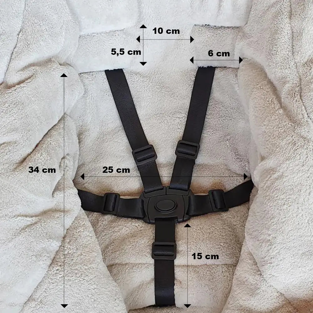 PETITE&MARS Footmuff Jibot 3 u 1 zimska vreća za kolica, Charcoal Grey