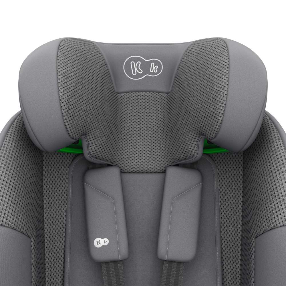 Kinderkraft autosjedalica Comfort Up 2 plus i-Size 9-36 kg (76-150 cm) bez Isofix-a, Grey