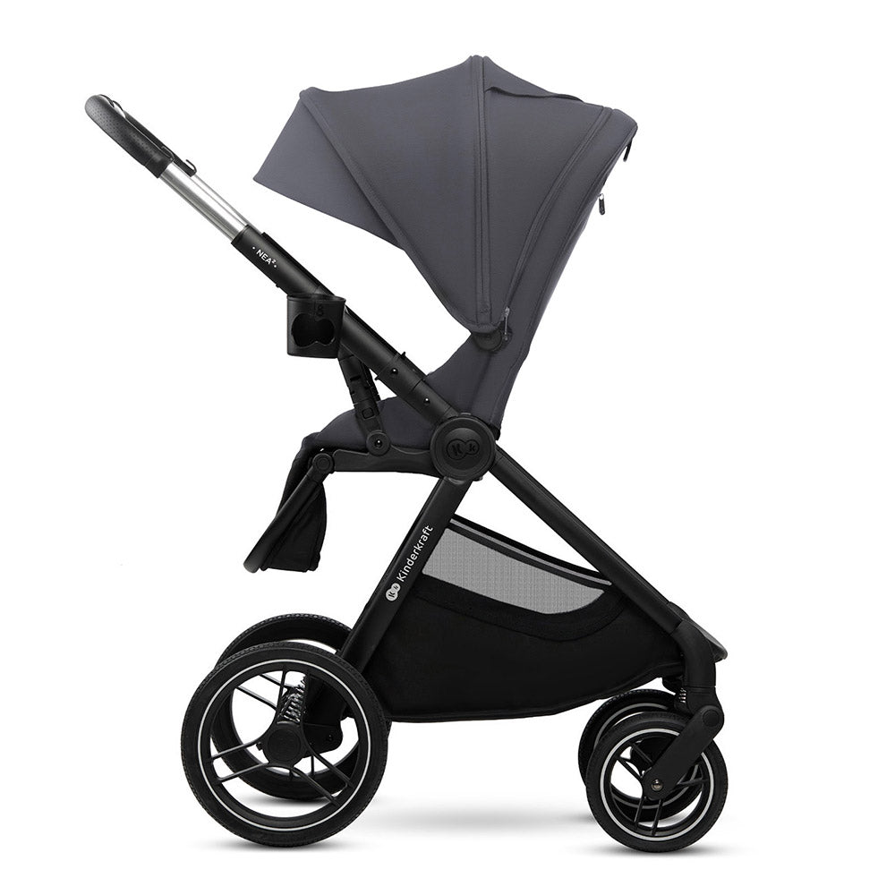 Kinderkraft dječja kolica Nea 2 2u1, Deep Grey