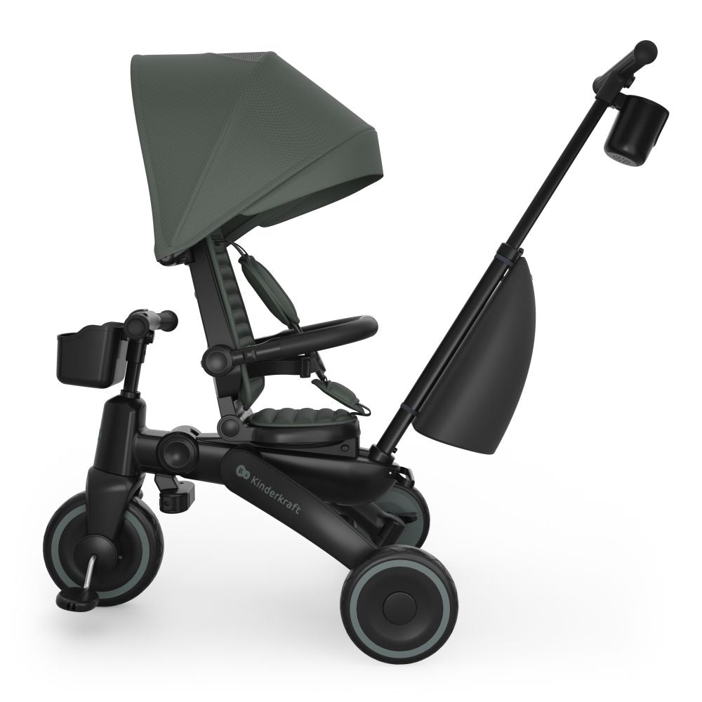 Kinderkraft Sklopivi tricikl JAZZ 3, Green