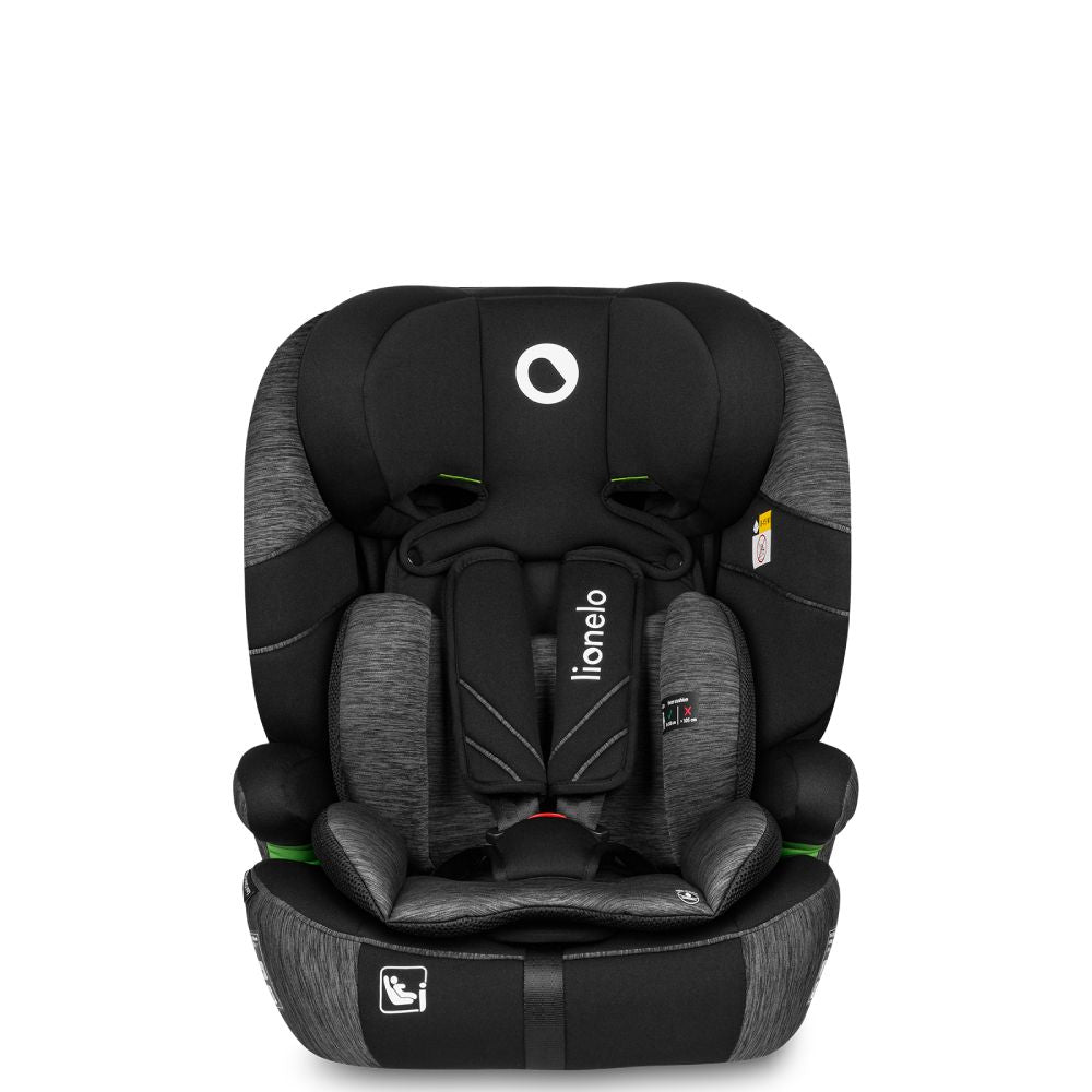 Lionelo autosjedalica Levi One i-Size 9-36 kg (76-150 cm), Black Grey