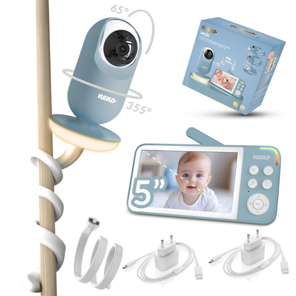 NENO VEDO BLUE Wireless Baby monitor s kamerom