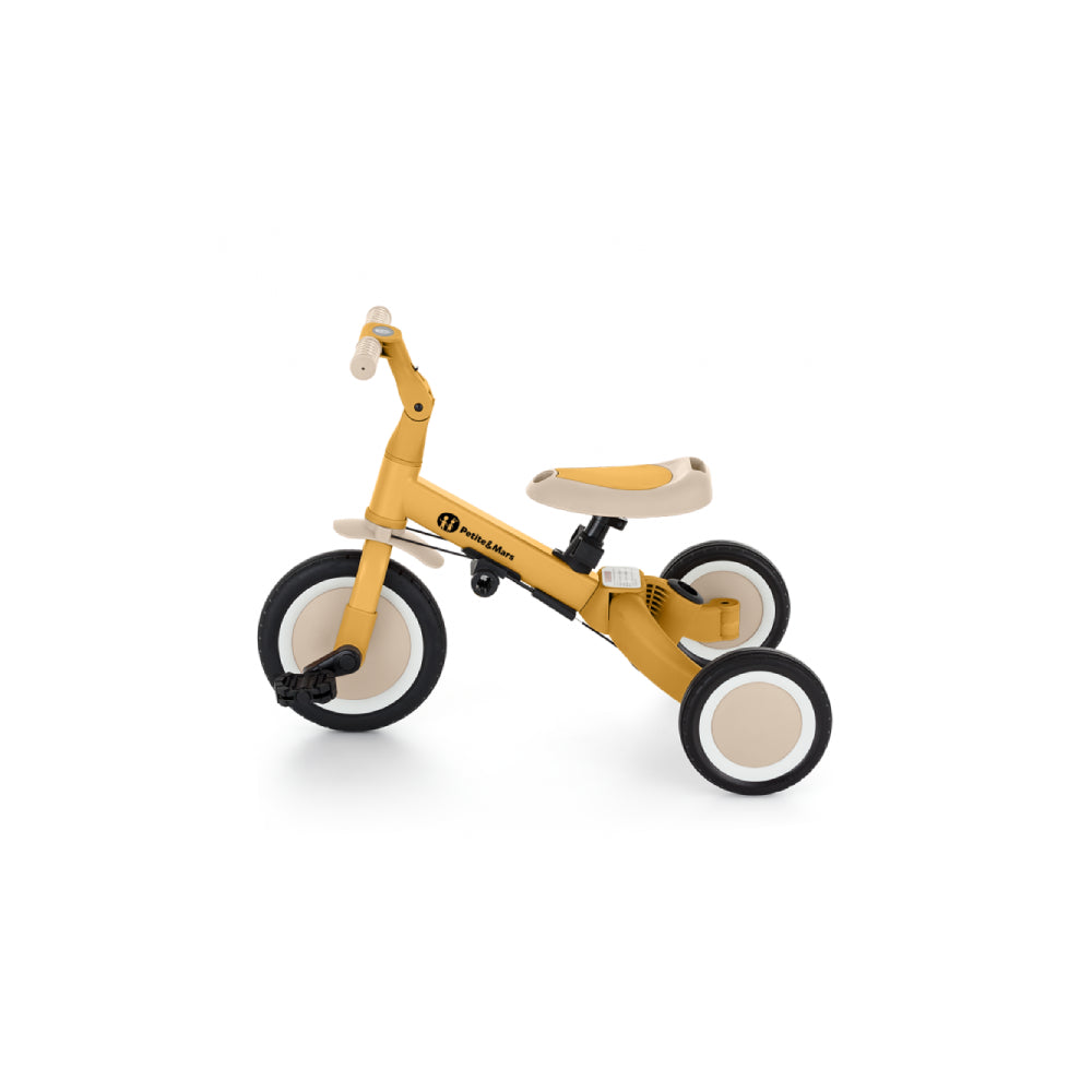 PETITE&MARS Tricikl Turbo 5 u 1, Intense Ochre