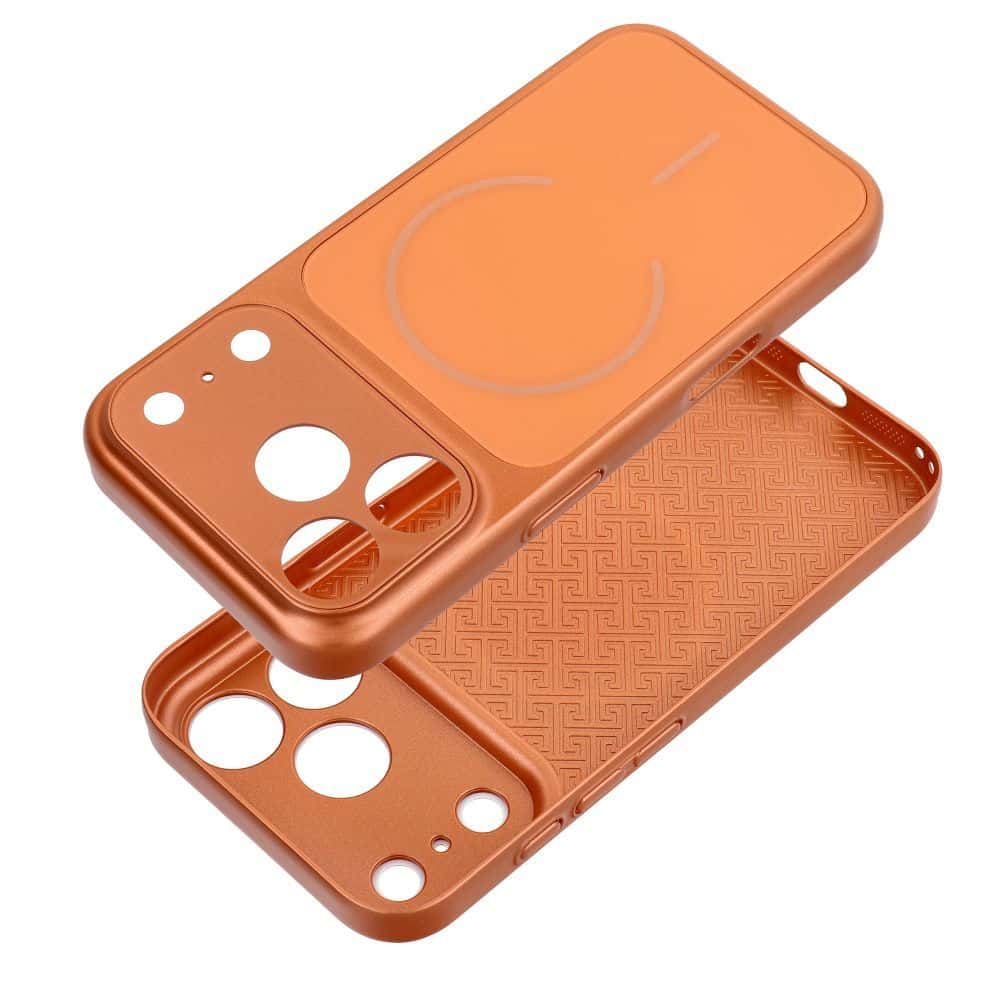 iPhone17 Pro Max MagSafe kompatibilna maskica - narančasta