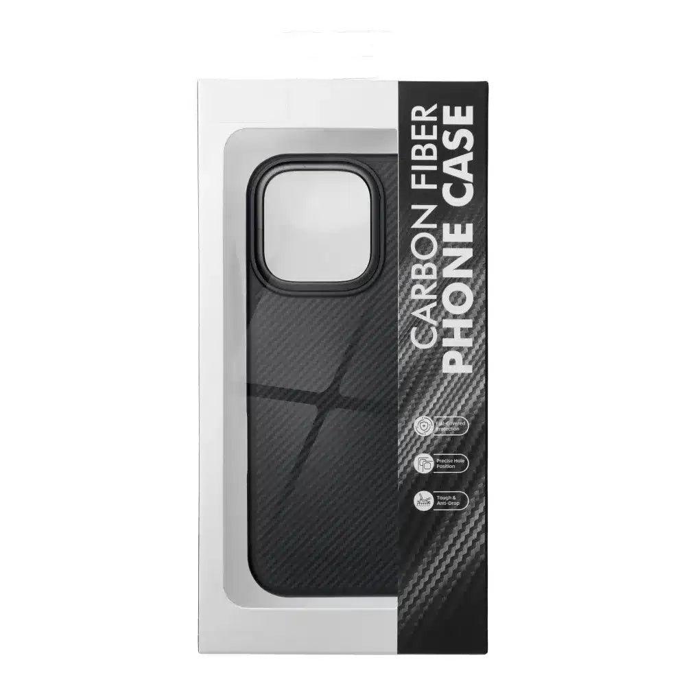 Carbon Elite Mag Cover maska kompatibilna s MagSafeom za iPhone 16 crna