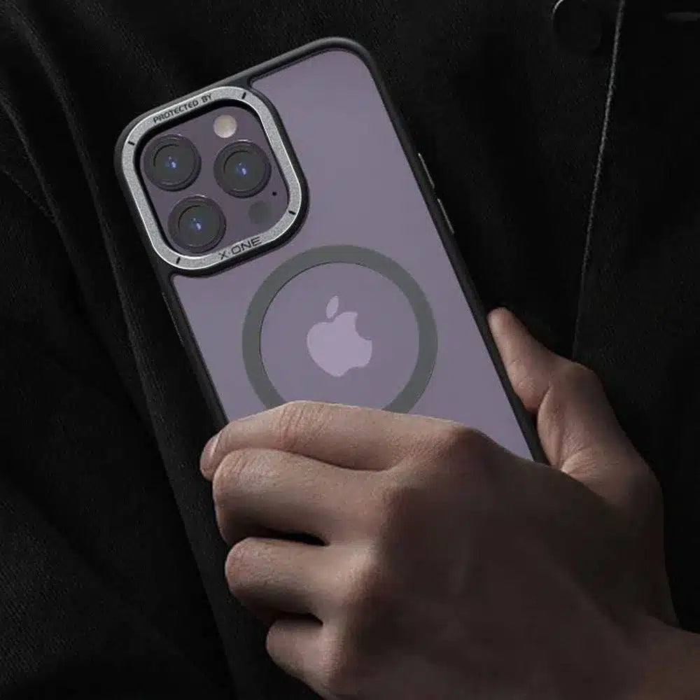 X-ONE Dropguard Magnetic Case Air (MagSafe kompatibilan) – za Apple iPhone 15 Plus crna