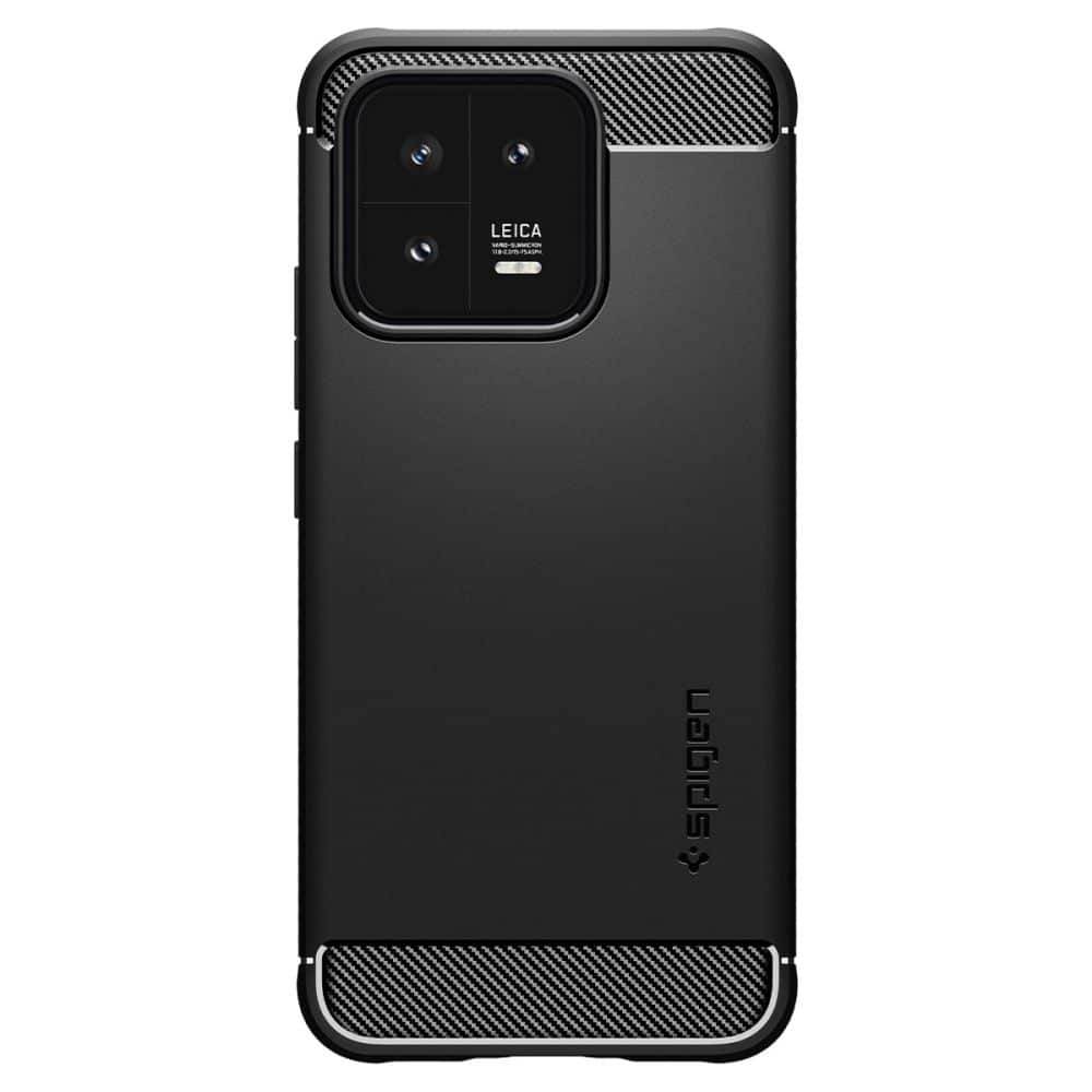 SPIGEN RUGGED ARMOR MASKA ZA XIAOMI 13 MAT CRNA
