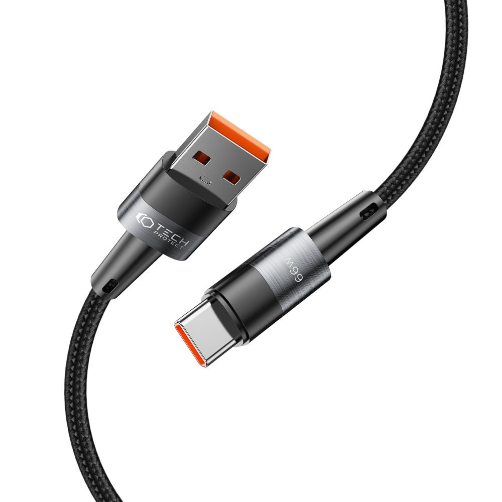 TECH-PROTECT ULTRABOOST TYPE-C KABEL 66W/6A 200CM SIVI