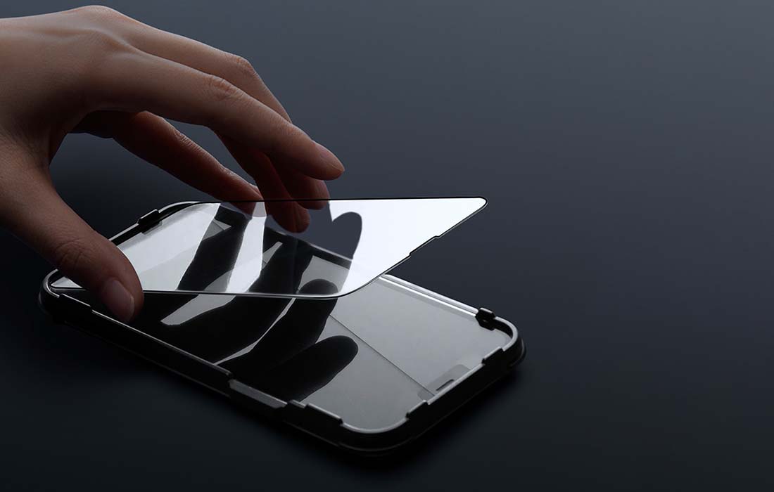 Baseus Tempered Glass Anti-spy 0.23mm za iPhone 13 Pro Max (2kom)