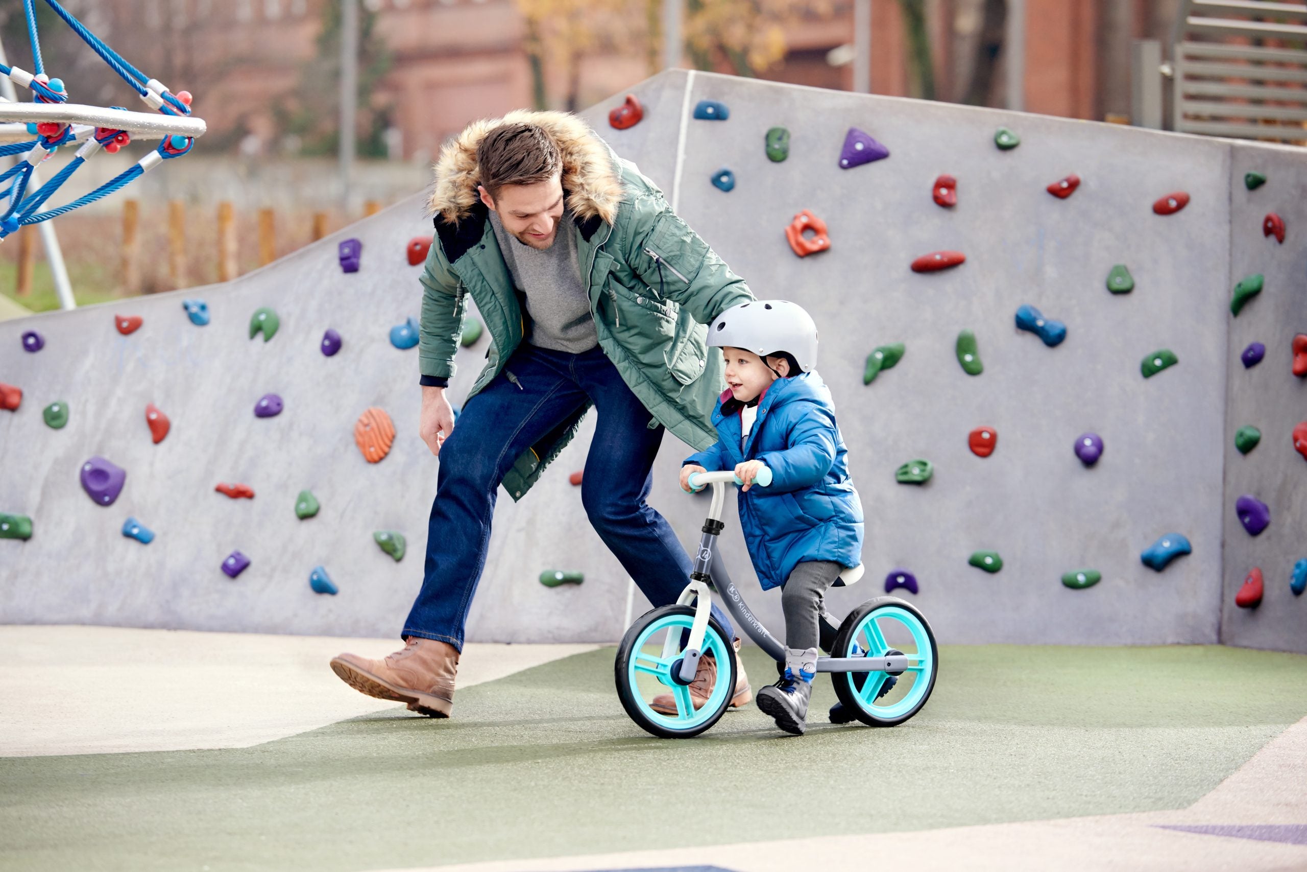 Kinderkraft balans bicikl 2WAY NEXT, Light green