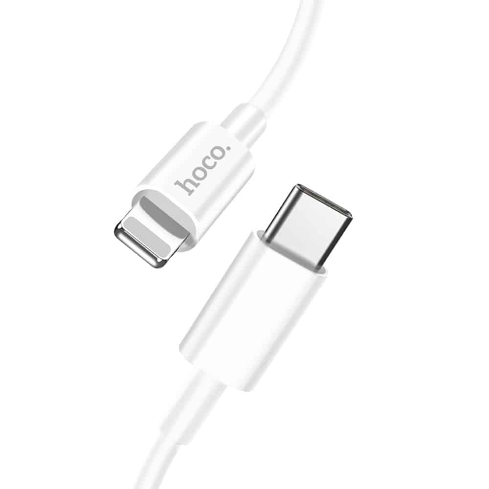 Hoco - Podatkovni kabel Swift PD (X36) - USB Type-C na Lightning, 18W, 3A, 1.0m - Bijeli