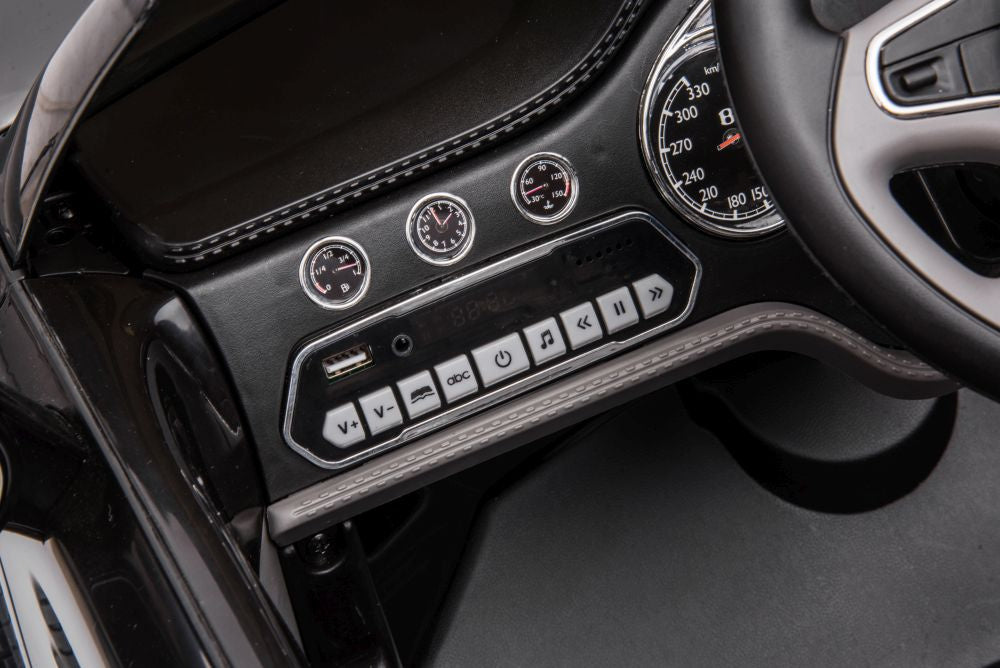 Licencirani auto na akumulator Bentley Mulsanne - crni