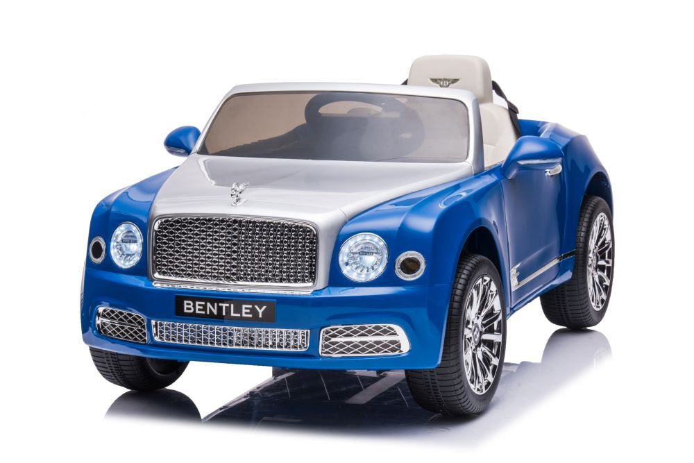 Licencirani auto na akumulator Bentley Mulsanne - plavi/lakirani
