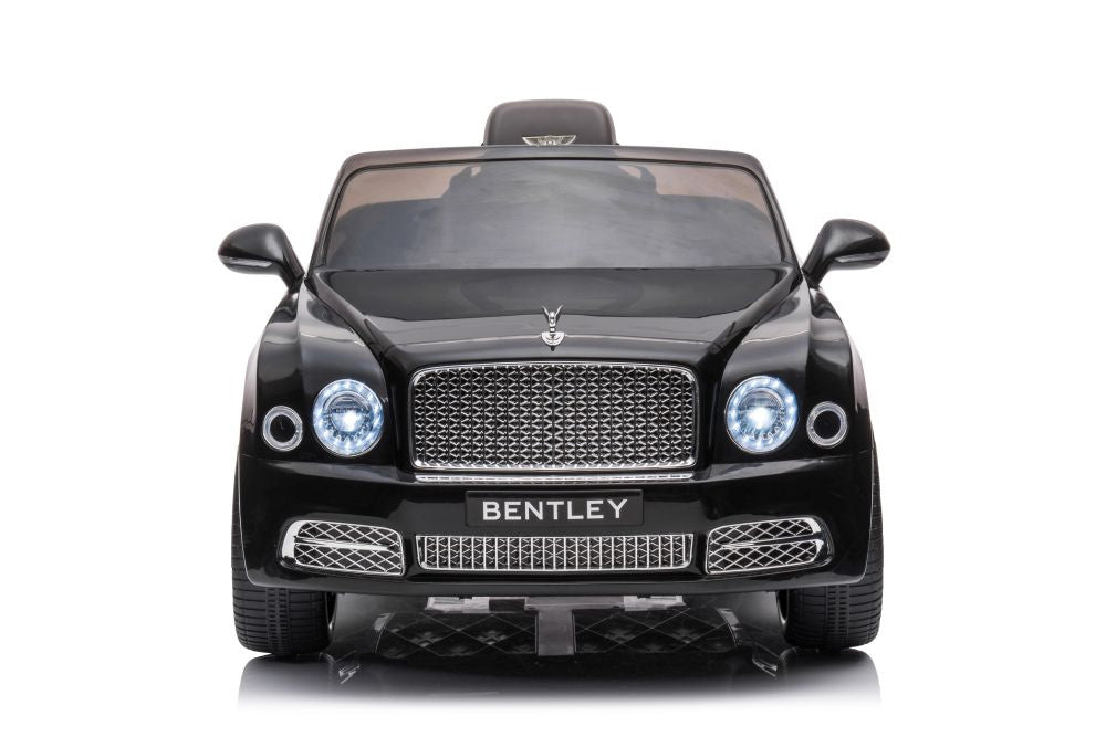 Licencirani auto na akumulator Bentley Mulsanne - crni/lakirani