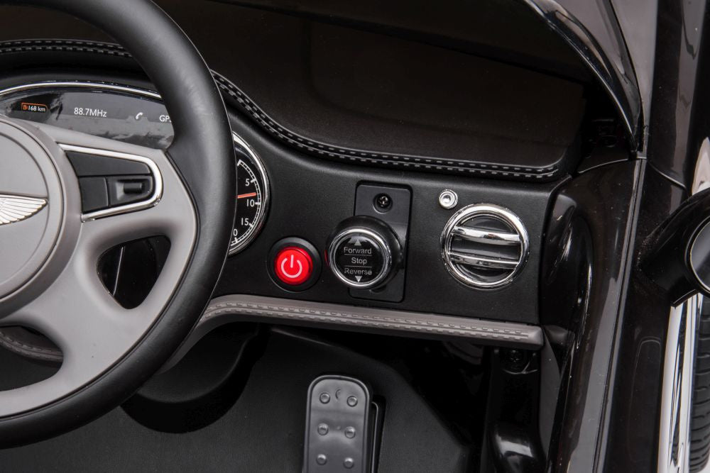 Licencirani auto na akumulator Bentley Mulsanne - crni/lakirani