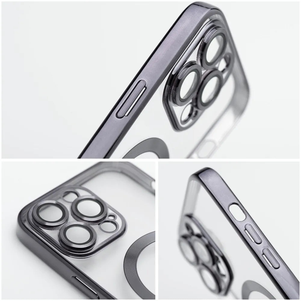 Electro Mag Cover maska kompatibilna sa MagSafe za iPhone 13 Pro Max crna