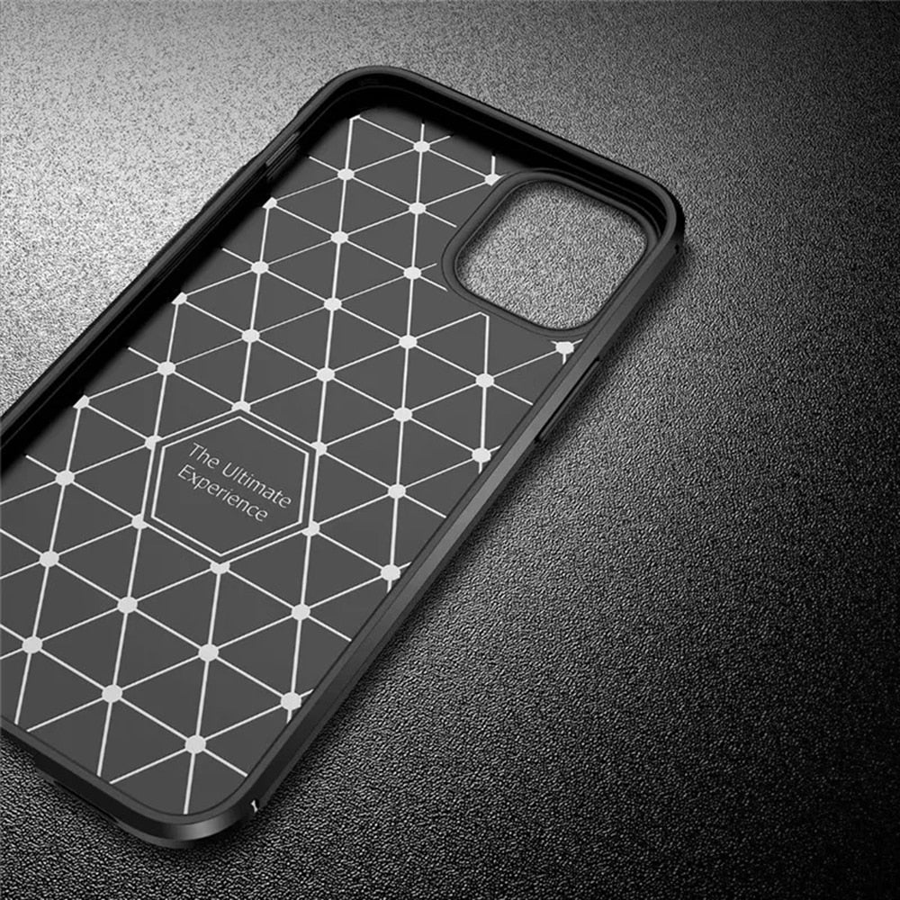 Techsuit – CarbonFiber maska za iPhone 11 – crna