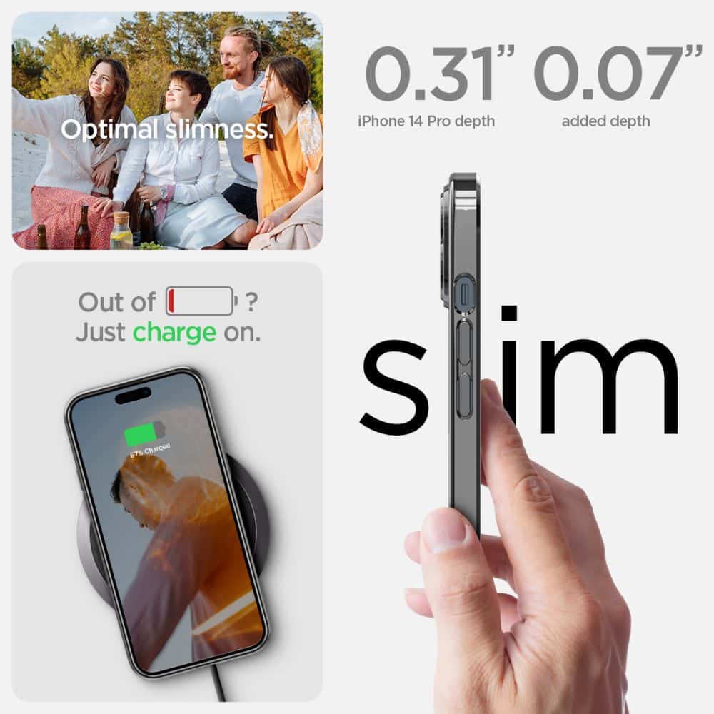 SPIGEN OPTIK CRYSTAL ZA IPHONE 14 PRO MAX CHROME GREY