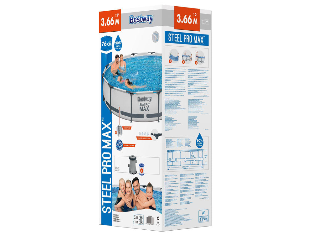 Bestway bazen 366x76cm set 8u1