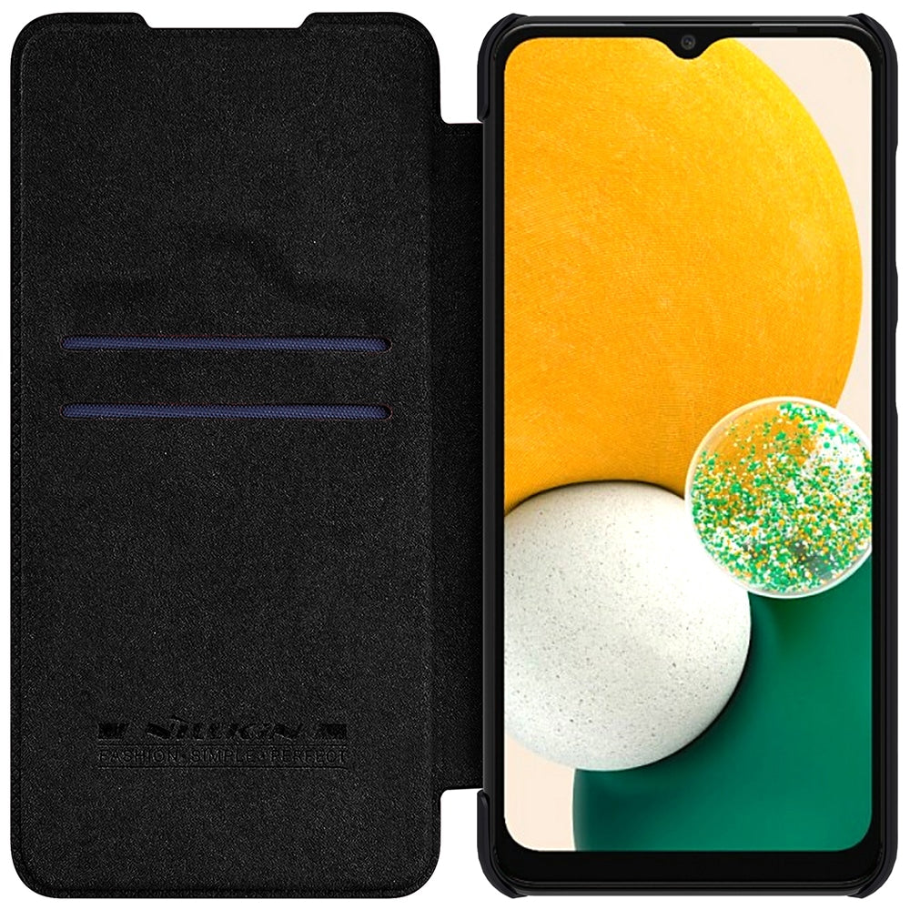 Nillkin - Qin kožna torbica za Samsung Galaxy A13 5G / A04s - crna