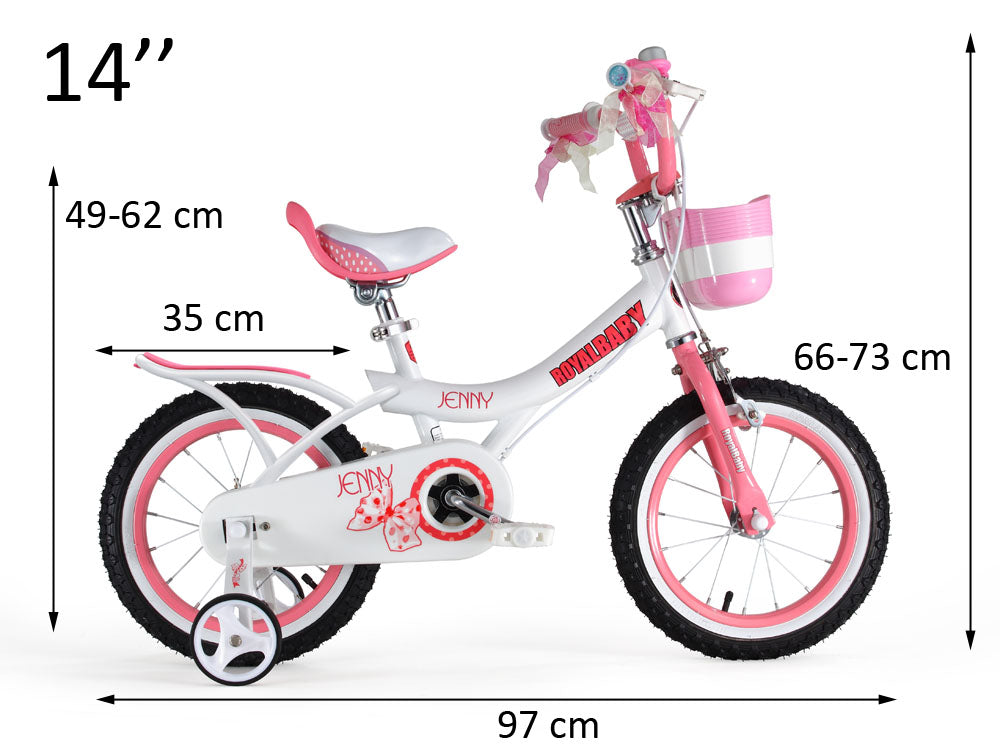 RoyalBaby bicikl Jenny 14 cola