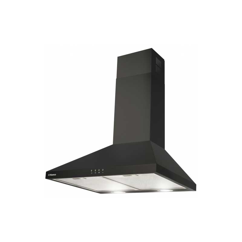 Napa Hansa OKP6321ZBH kaminska Inox crna