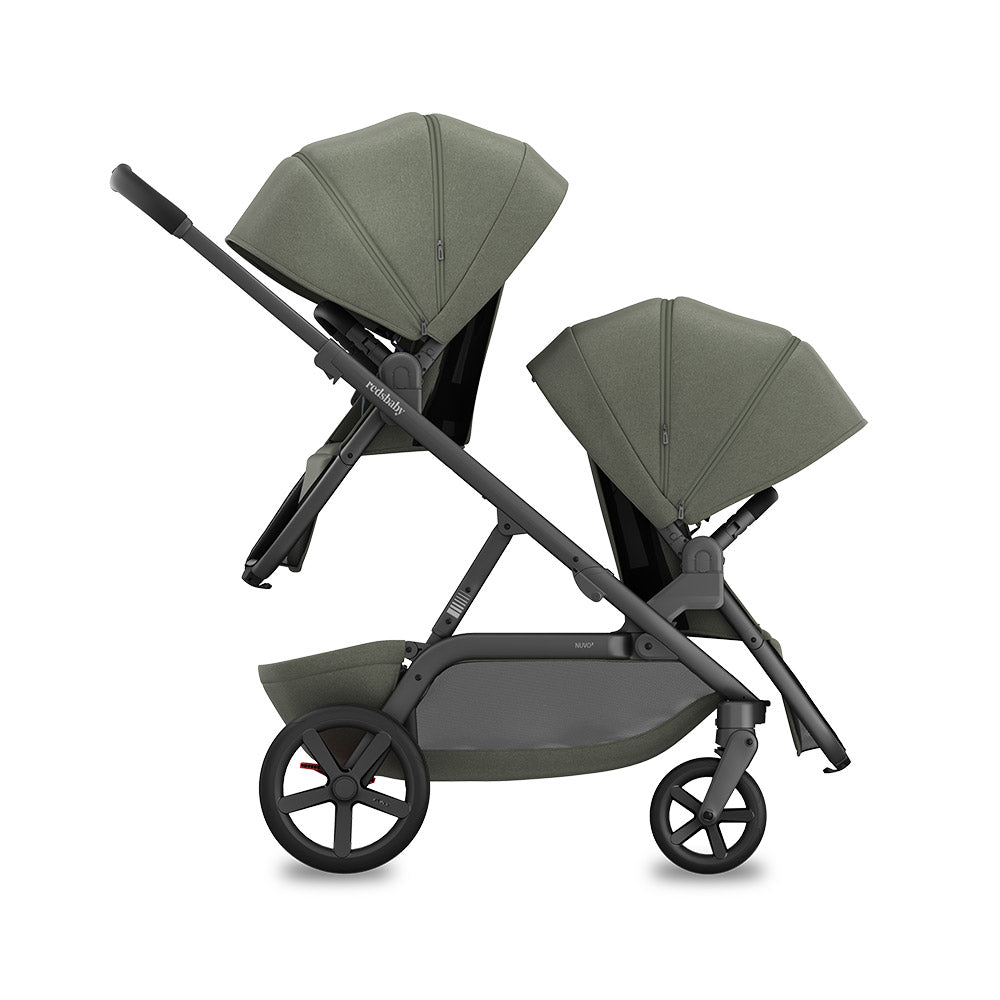 REDSBABY NUVO 2 Twin dječja kolica za blizance 2u1, Sage