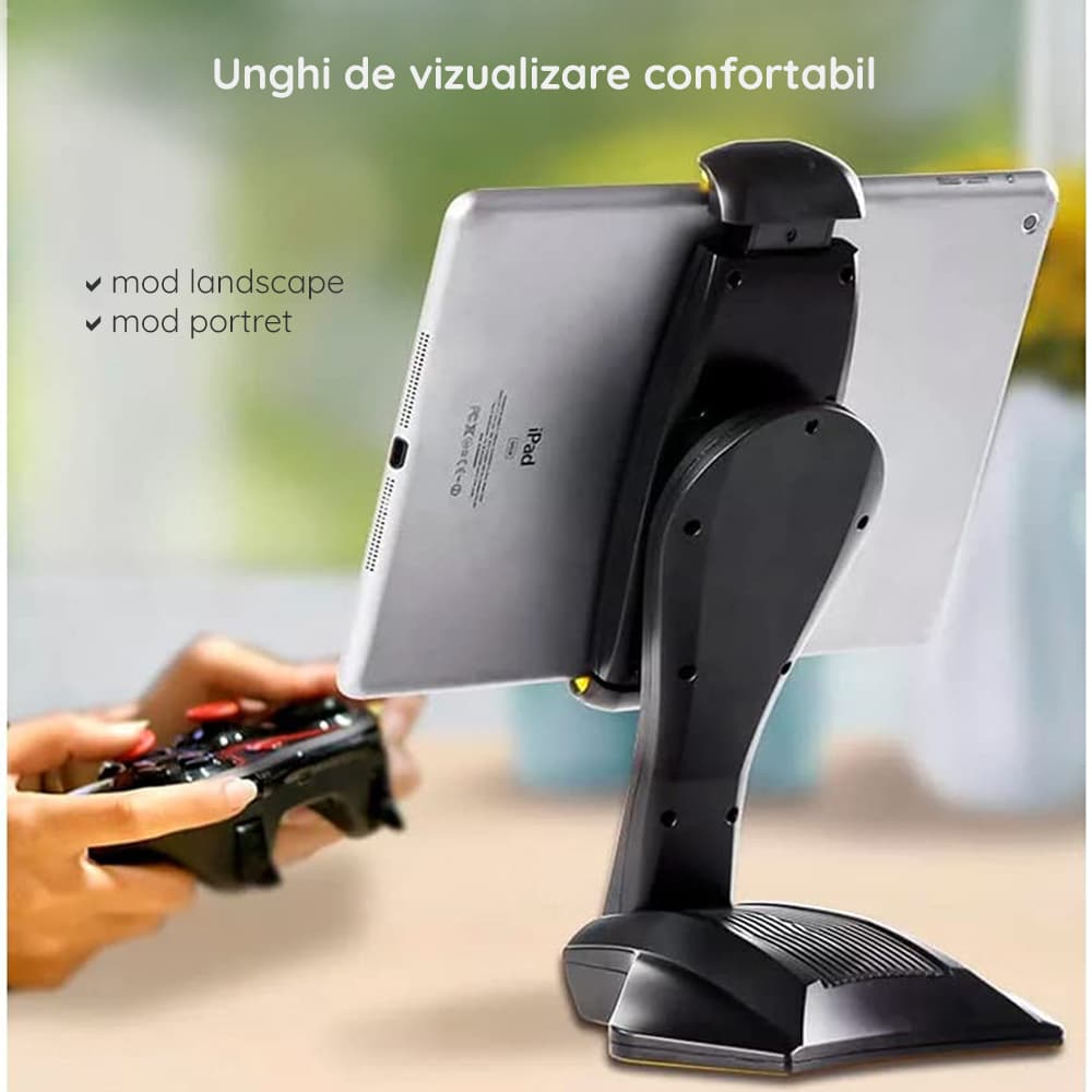 Yesido - Stolni držač (C21) - za telefon, tablet 6.5 - 10" - crni