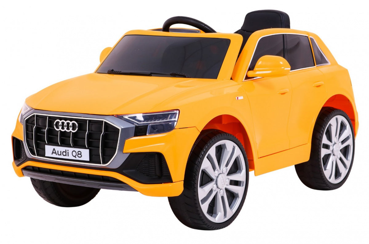 Licencirani auto na akumulator Audi Q8 LIFT - žuti