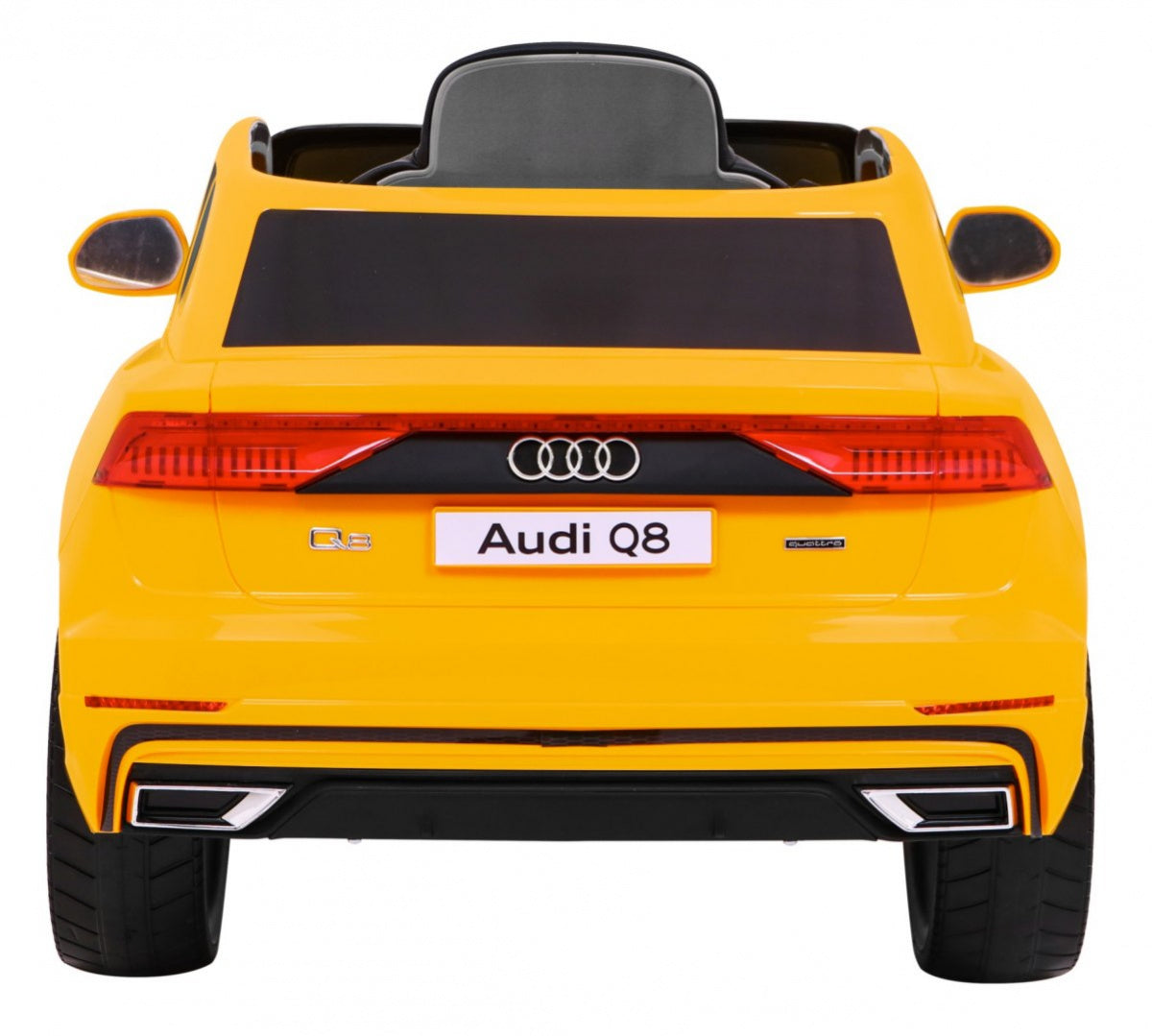 Licencirani auto na akumulator Audi Q8 LIFT - žuti