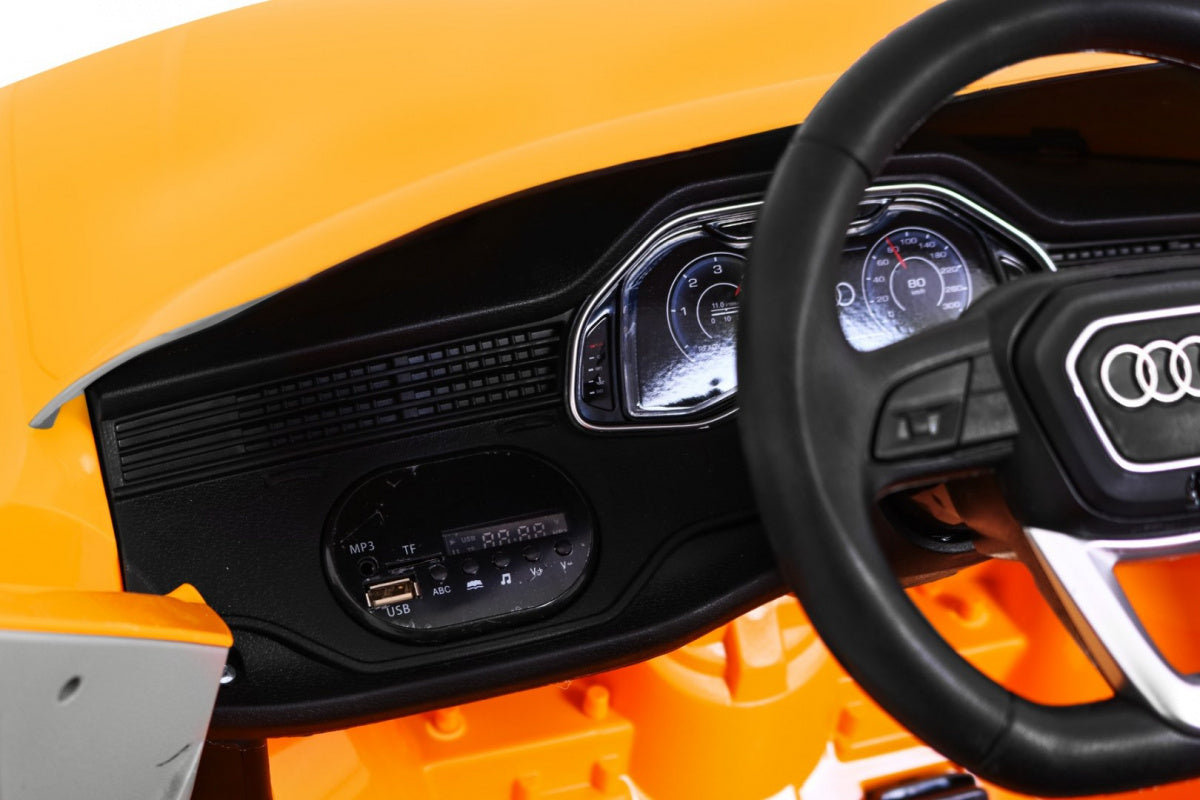 Licencirani auto na akumulator Audi Q8 LIFT - žuti