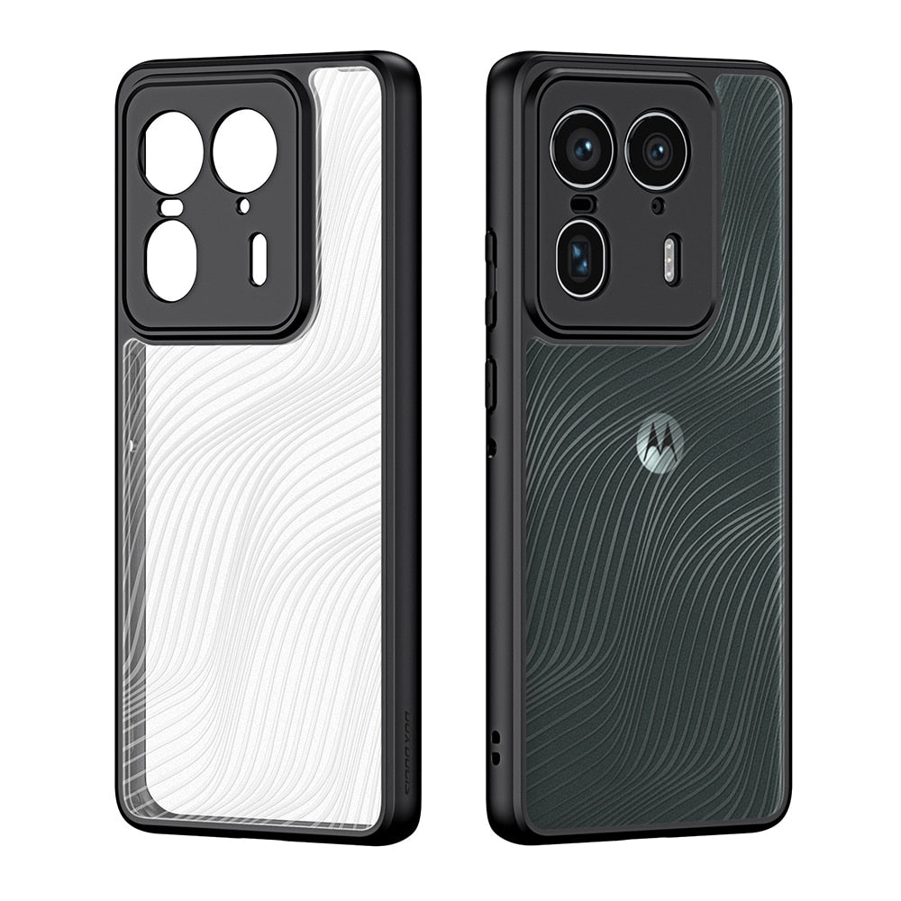 DUX DUCIS Aimo maska za Motorola Edge 50 Ultra crna/prozirna