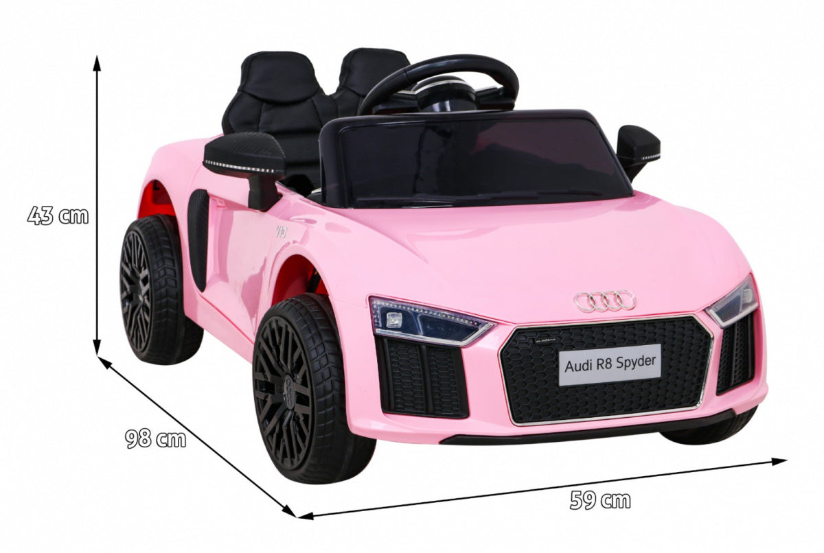 Licencirani auto na akumulator Audi R8 - rozi