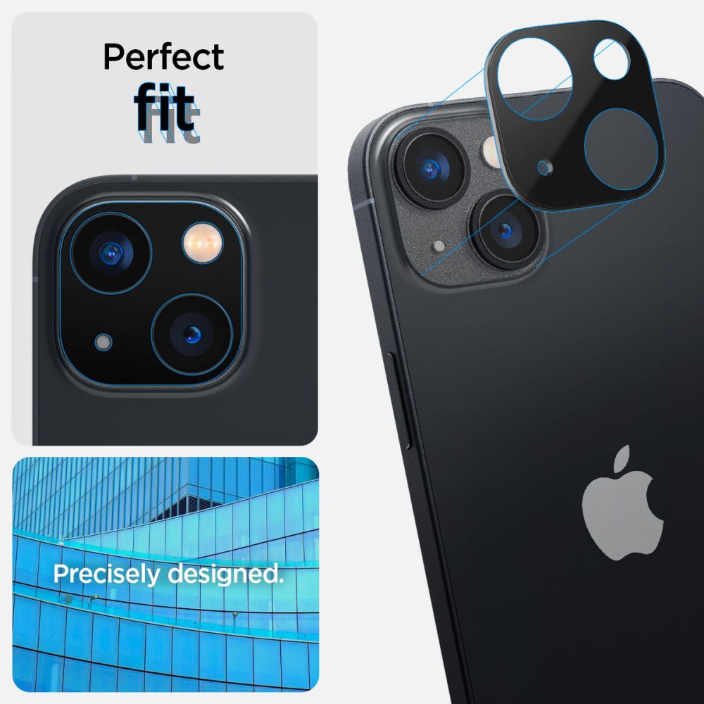 SPIGEN OPTIK.TR ZAŠTITNIK ZA KAMERU 2-PAK IPHONE 14/14 PLUS BLACK COVER