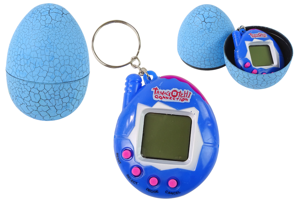 Tamagotchi u jajetu, elektronički ljubimac - Plavi