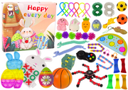 Uskrsni Fidget Toys Pop It Squishy antistresni set od 41 dijela.