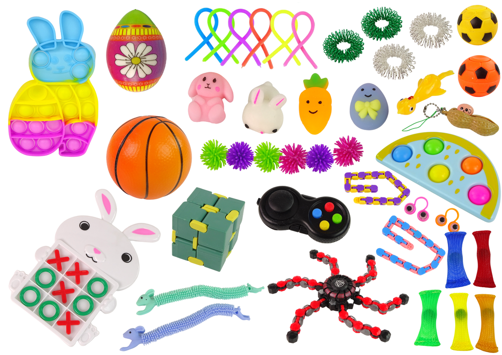 Uskrsni Fidget Toys Pop It Squishy antistresni set od 41 dijela.